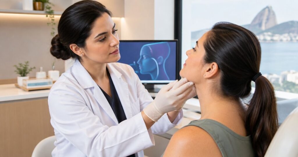 Melhor cirurgiã para lipoaspiração de papada em Niterói