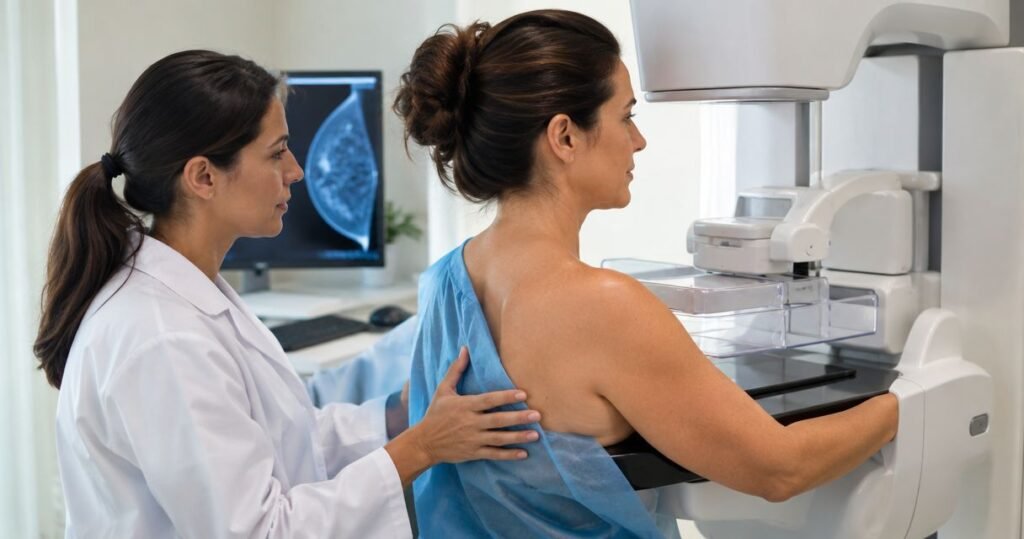 Prótese de mama atrapalha a mamografia